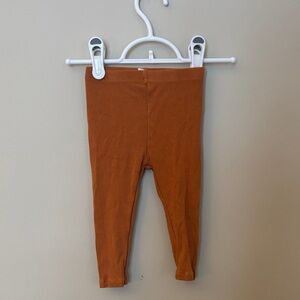 🌞 5/$25 Kylo & Co Cozy burnt orange Kids Leggings ribbed